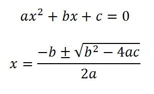 Forma ecuacion segundo grado